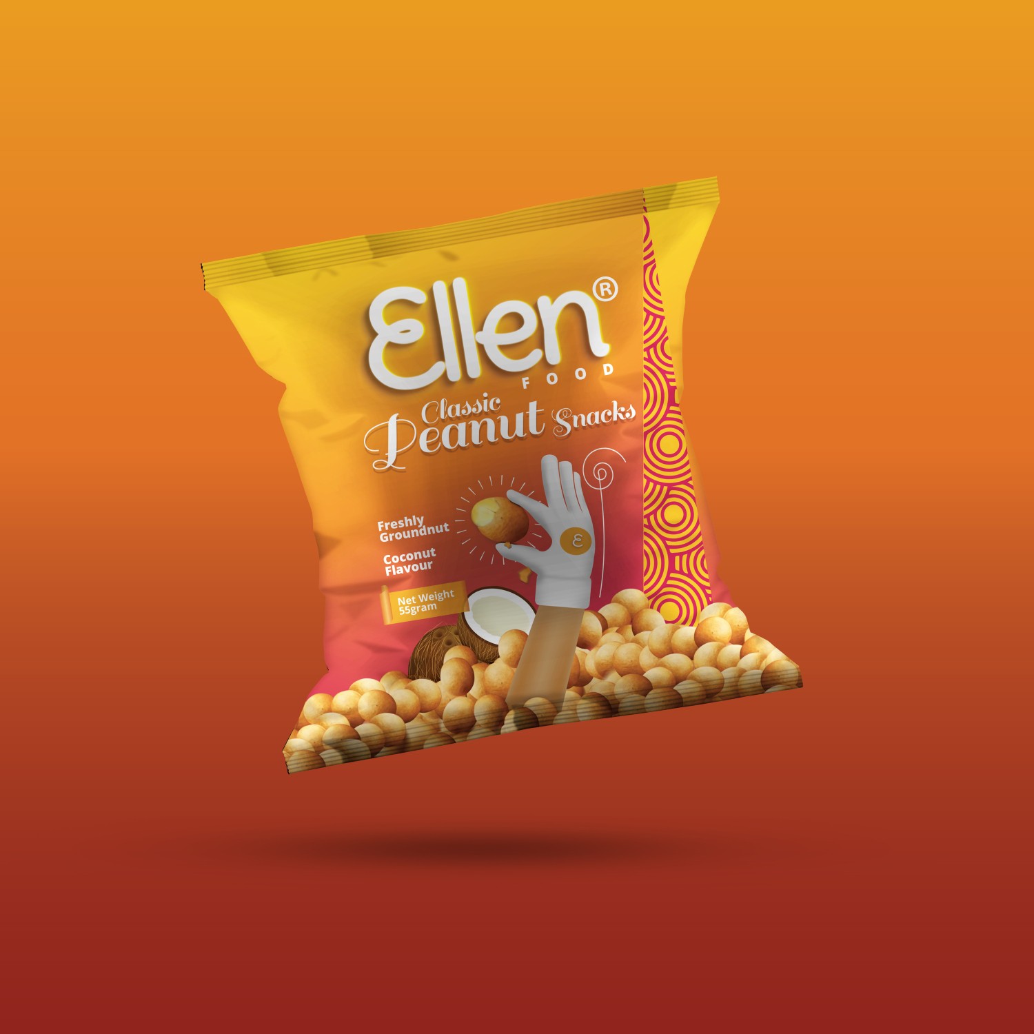 Ellen Peanut Package Design Featured Image
